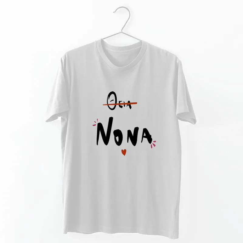 Θεία Νονά - Organic Vegan T-Shirt Unisex - Λευκό - XL