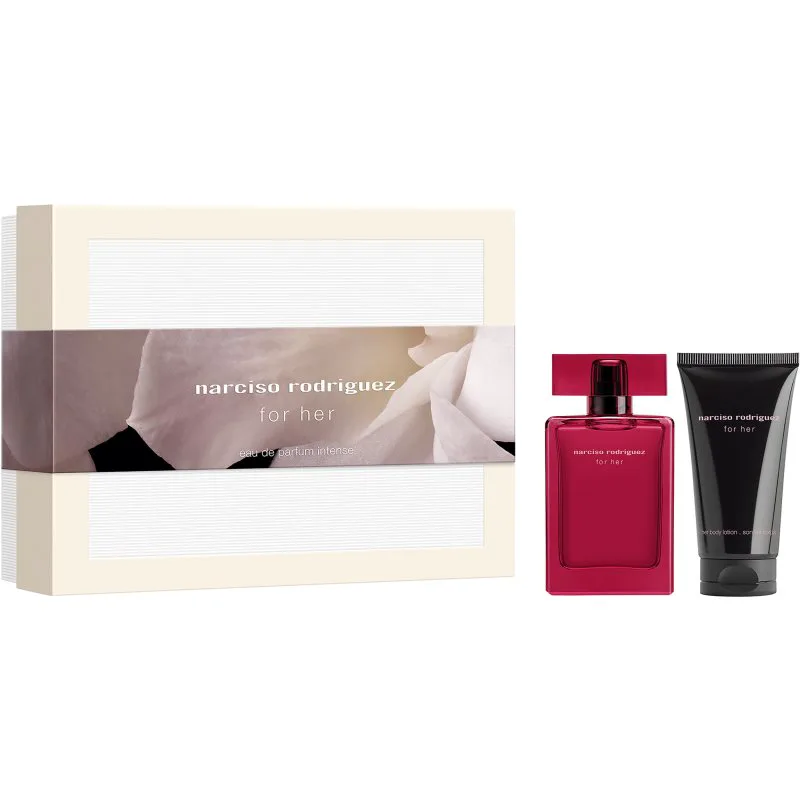 narciso rodriguez for her intense σετ δώρου για γυναίκες