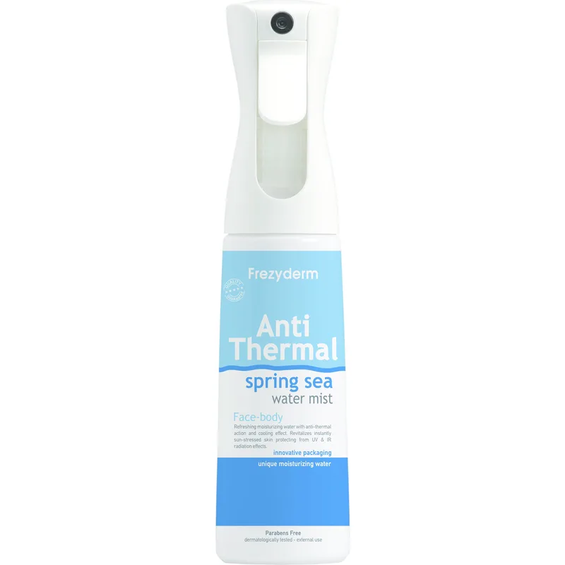 Frezyderm Antithermal Spring Sea Water Mist Αναζωογονητικό Ενυδατικό Νερό που Δροσίζει & Καταπραΰνει το Δέρμα 300ml