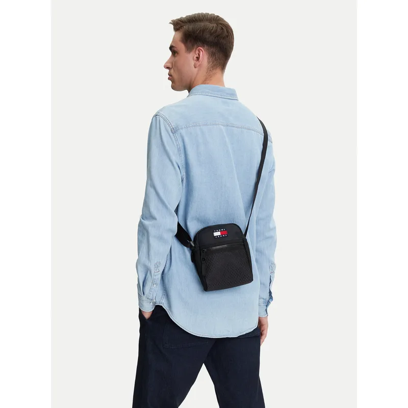 Τσαντάκι Tommy Jeans Tjm Archive Reporter AM0AM13397 Μαύρο