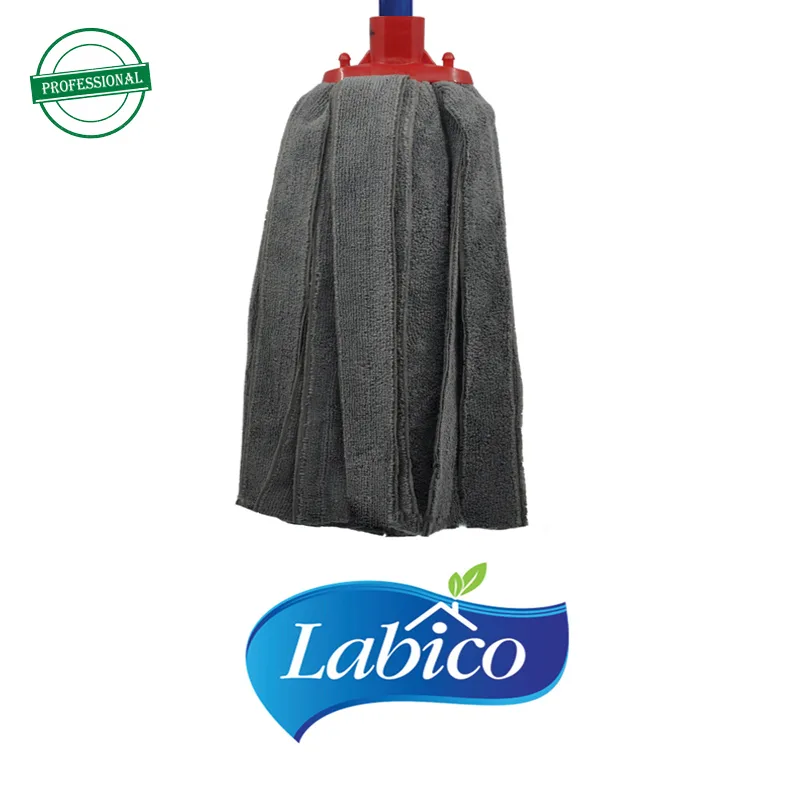 Σφουγγαρίστρα Microfiber Λωρίδες MEGA Labico Γκρι - OEM - RS_00531.28.ΚΑREGREY