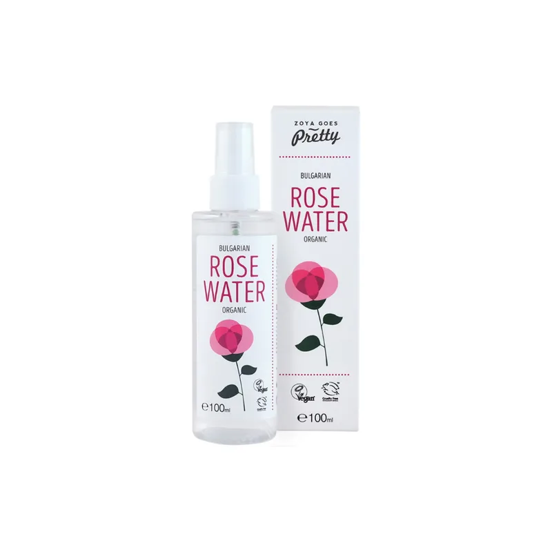 Zoya Goes Pretty Organic Bulgarian Rose Water, 100ml