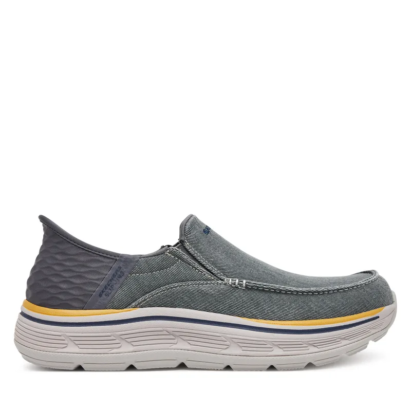 Κλειστά παπούτσια Skechers Remaxed-Fenick 204839/CHAR Γκρι