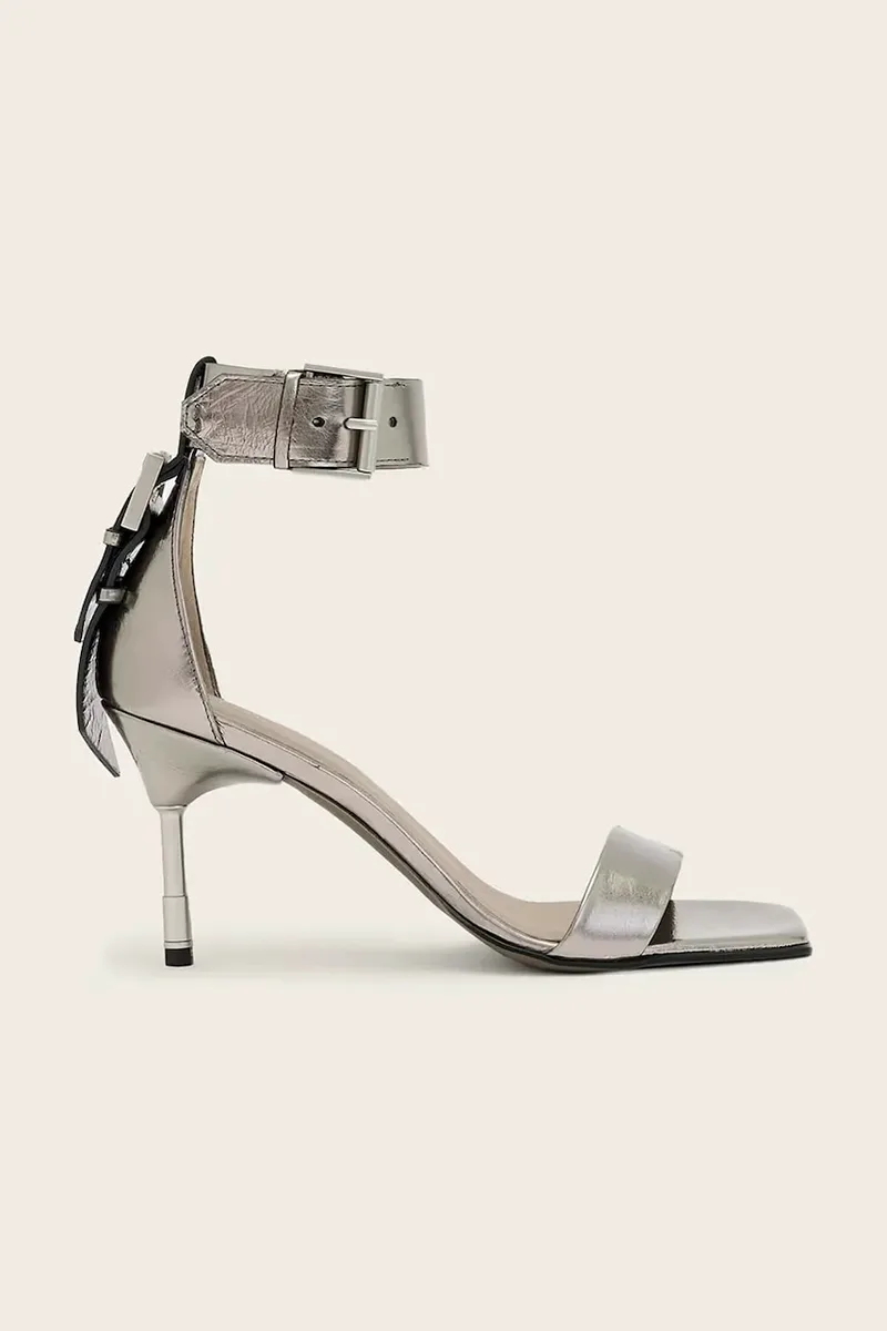 Δερμάτινα σανδάλια AllSaints Noir Mid Sandal
