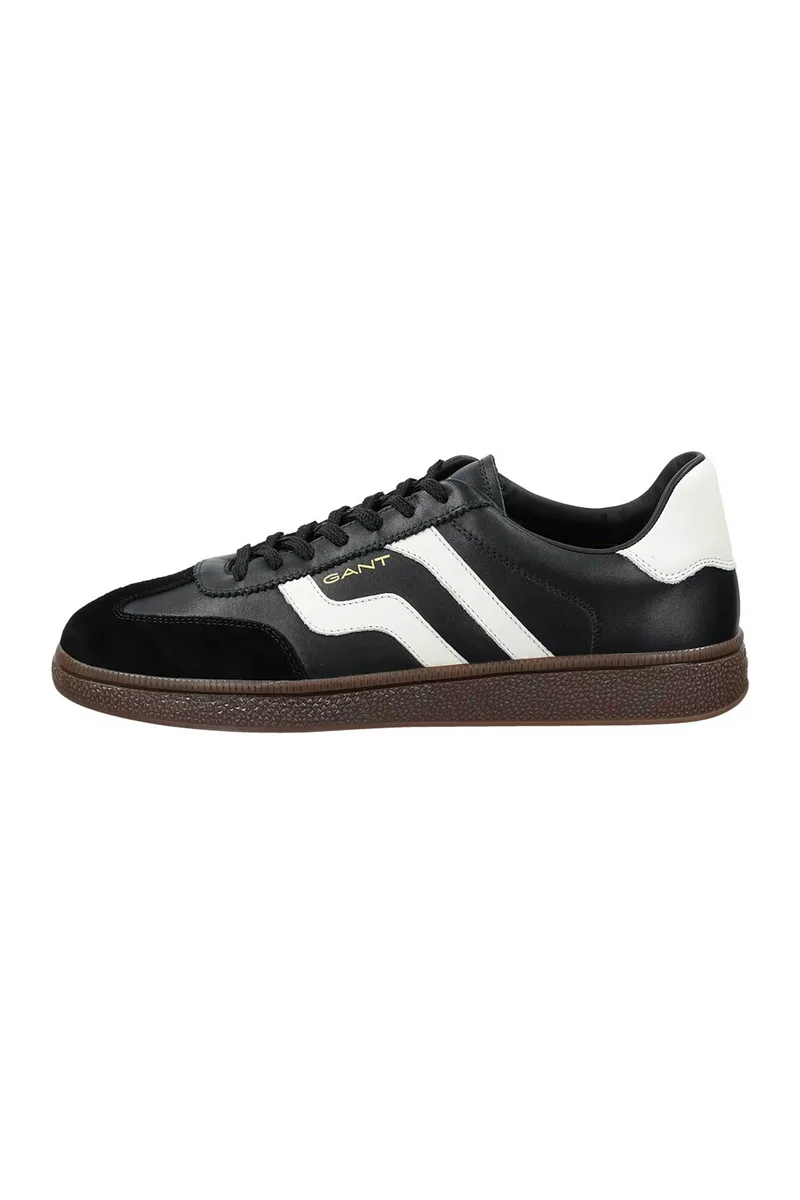 Gant ανδρικά δερμάτινα sneakers "Cuzmo" - 32631207 Μαύρο