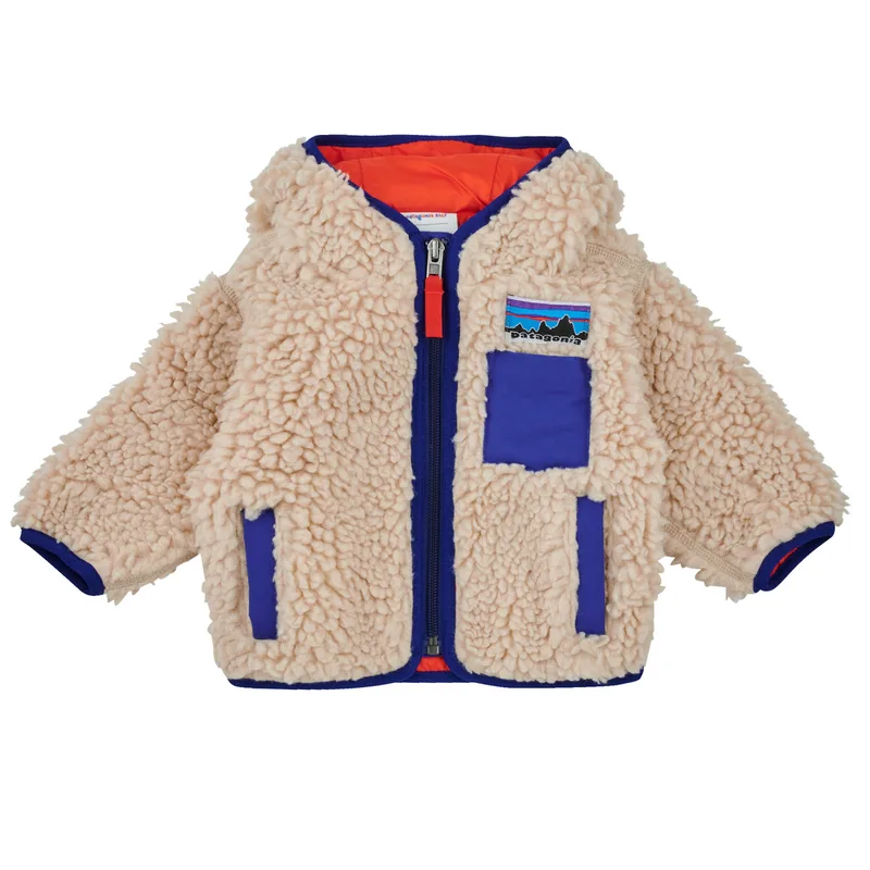 Fleece Patagonia BABY RETRO-X HOODY