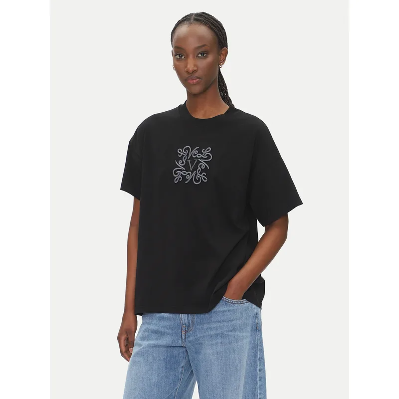 ViCOLO T-Shirt RD0119 Μαύρο Regular Fit