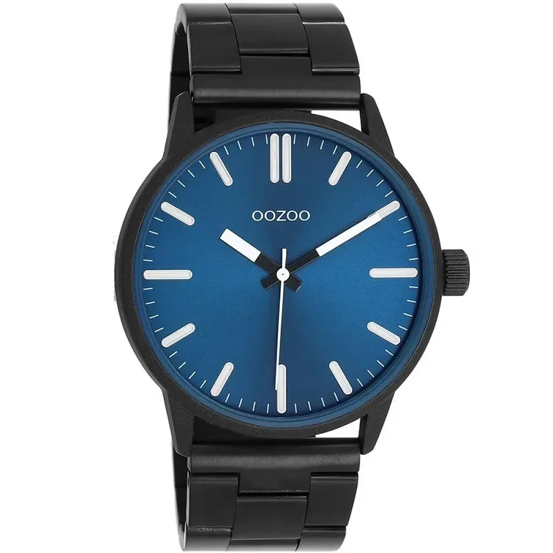 Ρολόι OOZOO Timepieces Black Metallic Bracelet C11403 C11403