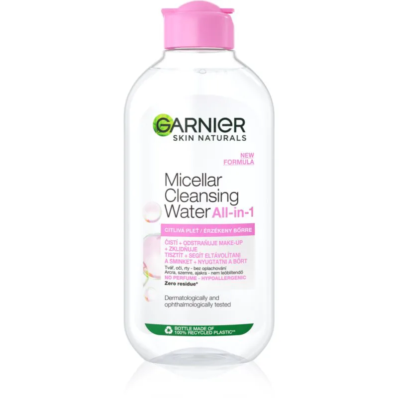 Garnier Skin Naturals μικυλλιακό νερό για ευαίσθητη επιδερμίδα 200 ml