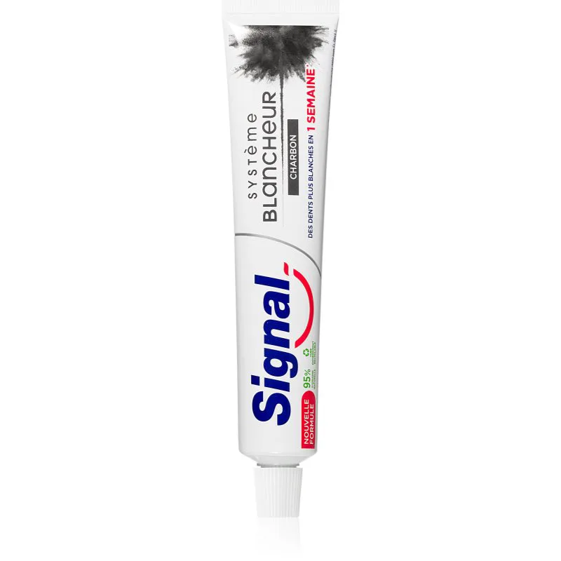 Signal White System Charcoal οδοντόκρεμα 75 ml
