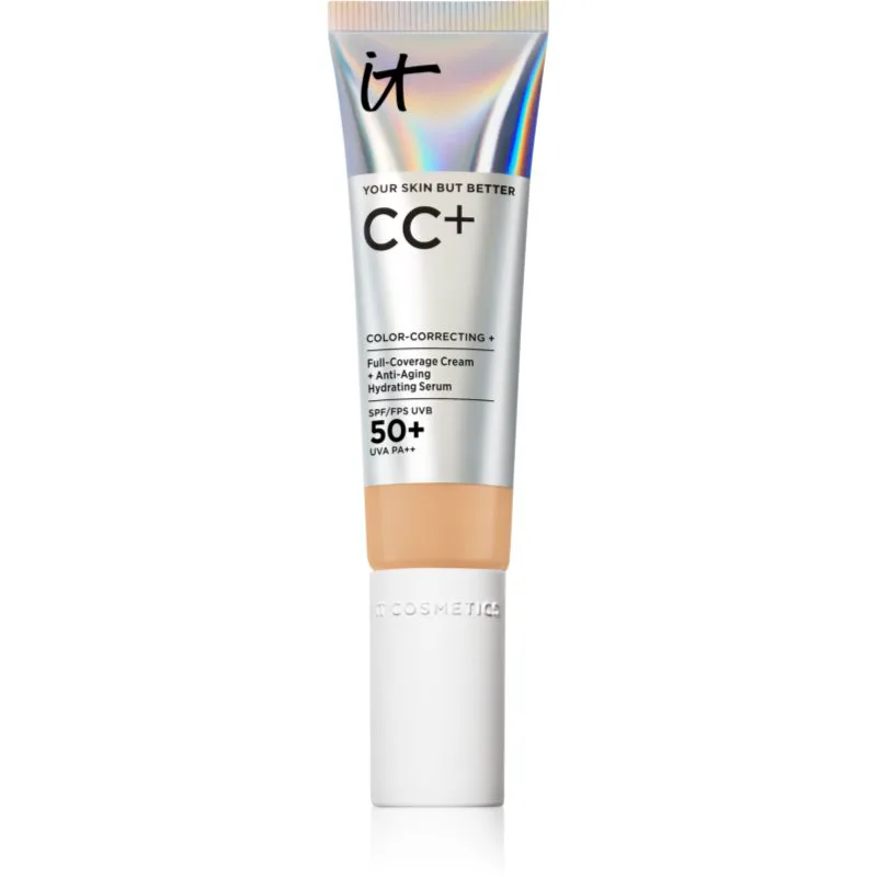 IT Cosmetics Your Skin But Better CC+ CC κρέμα SPF 50+ απόχρωση Medium Tan 32 ml