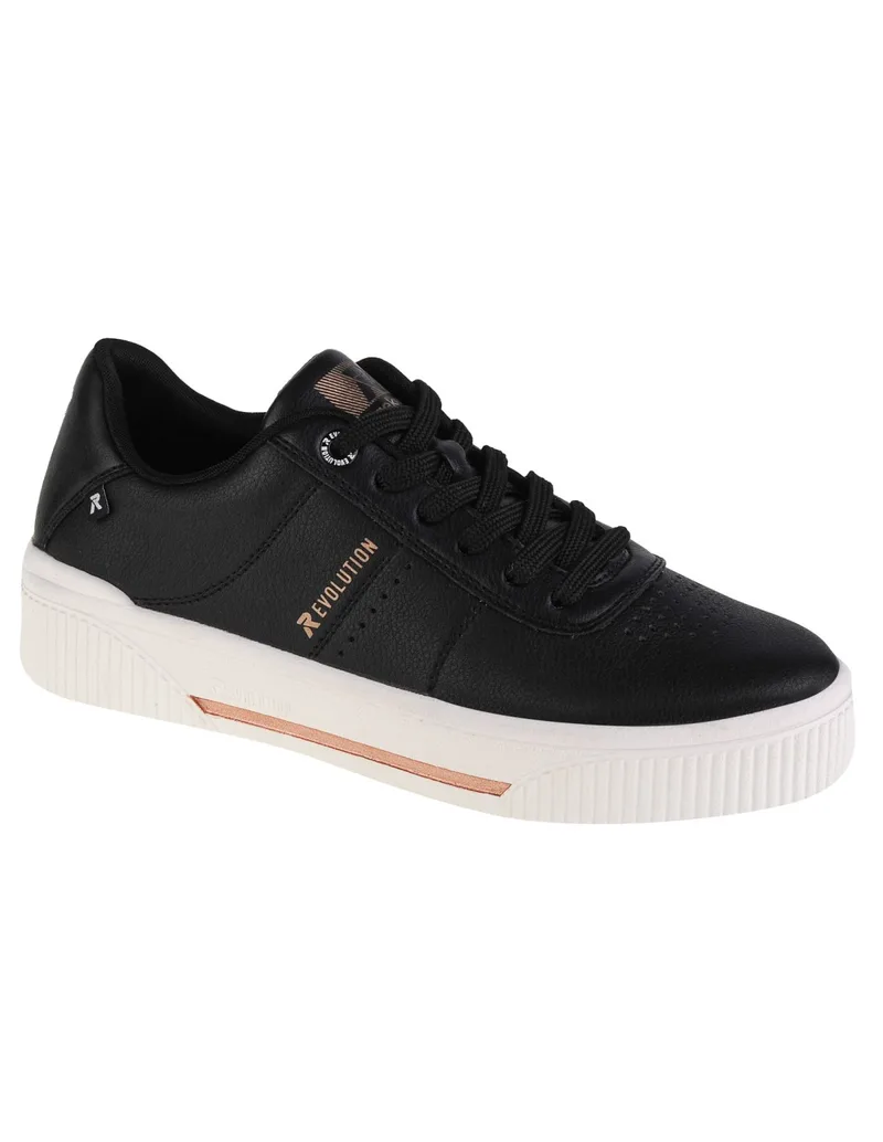 Rieker Evolution Γυναικεία Sneakers Μαύρα W0702-00
