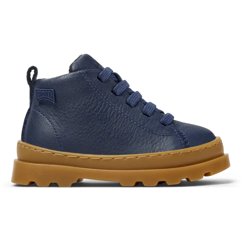 CAMPER Brutus - Μπότες Για Firstwalkers - Μπλε, Μέγεθος 23, Smooth leather