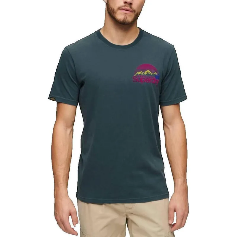 T-shirt με κοντά μανίκια Superdry T-shirt Great Outdoor Chest Graphic