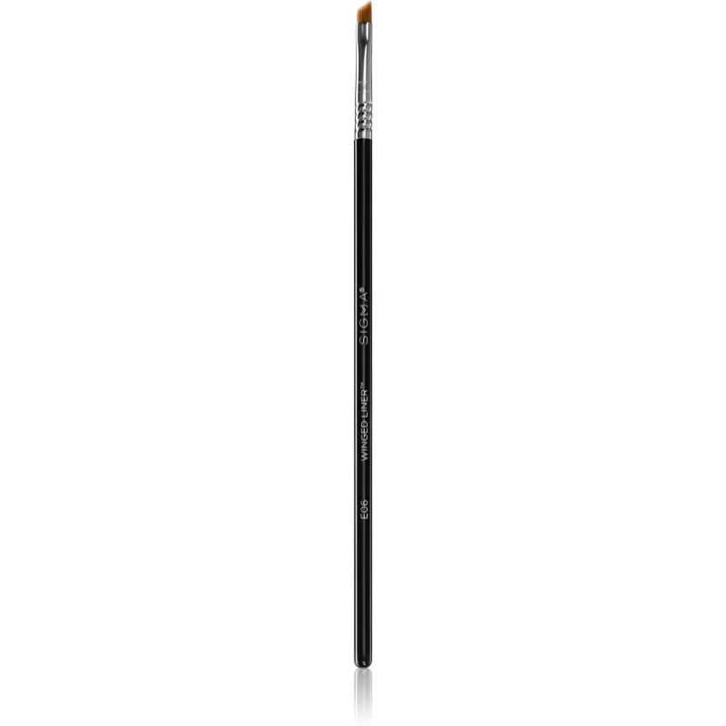 Sigma Beauty Eyes E06 WINGED LINER™ BRUSH πινέλο για λάινερ ματιών 1 τμχ