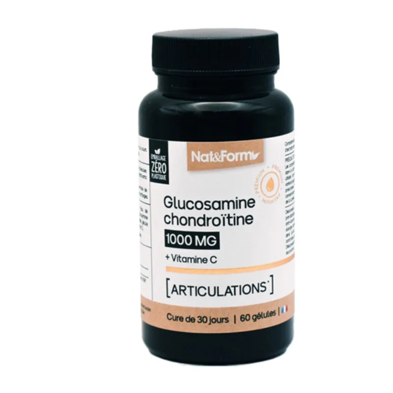 Nat&Form Premium Glucosamine Chondroitin 60 Capsules