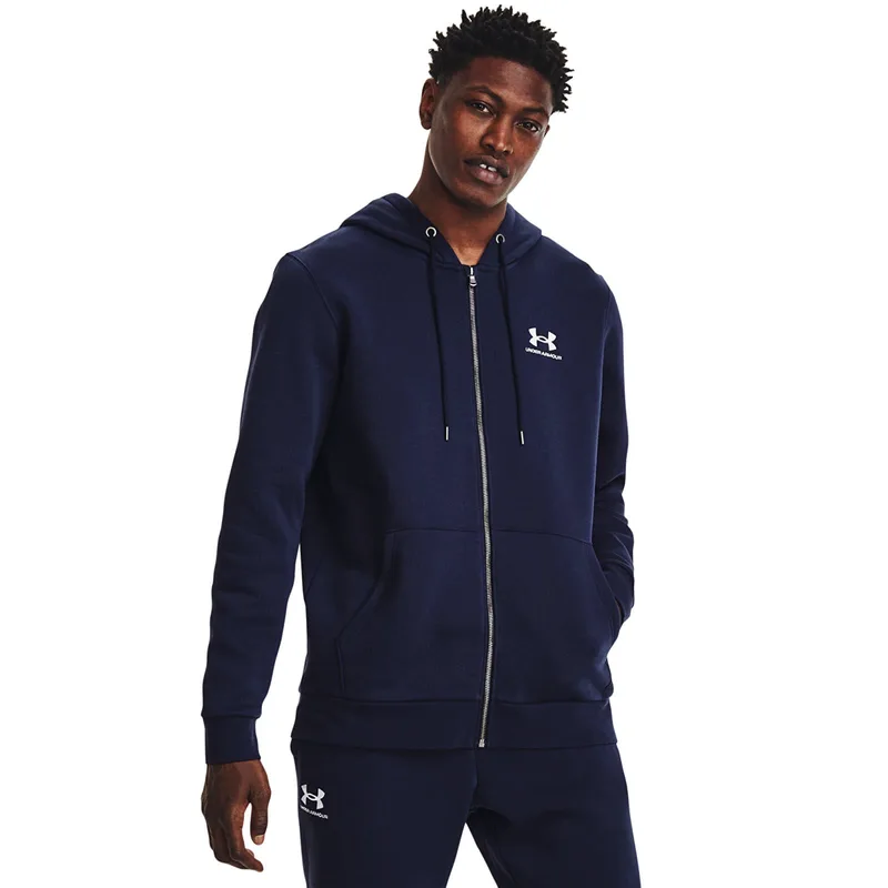 Φούτερ Under Armour Essential Fleece Fz Hood Midnight Navy M