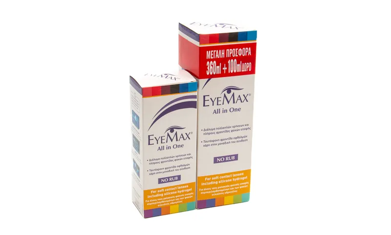 ERCS ΥΓΡΟ ΦΑΚΩΝ ERCS EYEMAX 360ml +100ml EYEMAX
