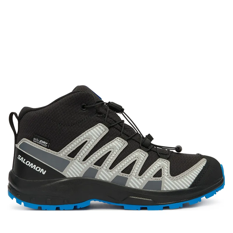Παπούτσια πεζοπορίας Salomon Xa Pro V8 Mid Waterproof L47729800 Μαύρο