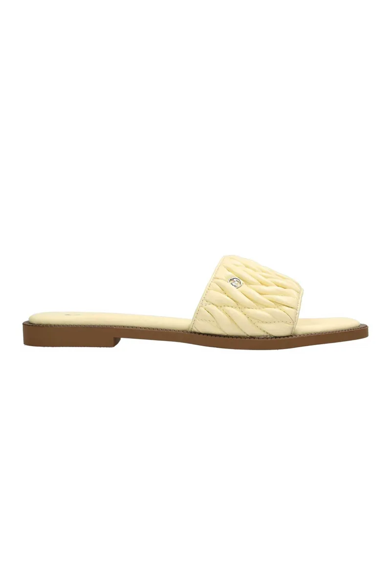 Mexx γυναικεία σανδάλια καπιτονέ "Tulla Zumo" - MI001604461W Κίτρινο