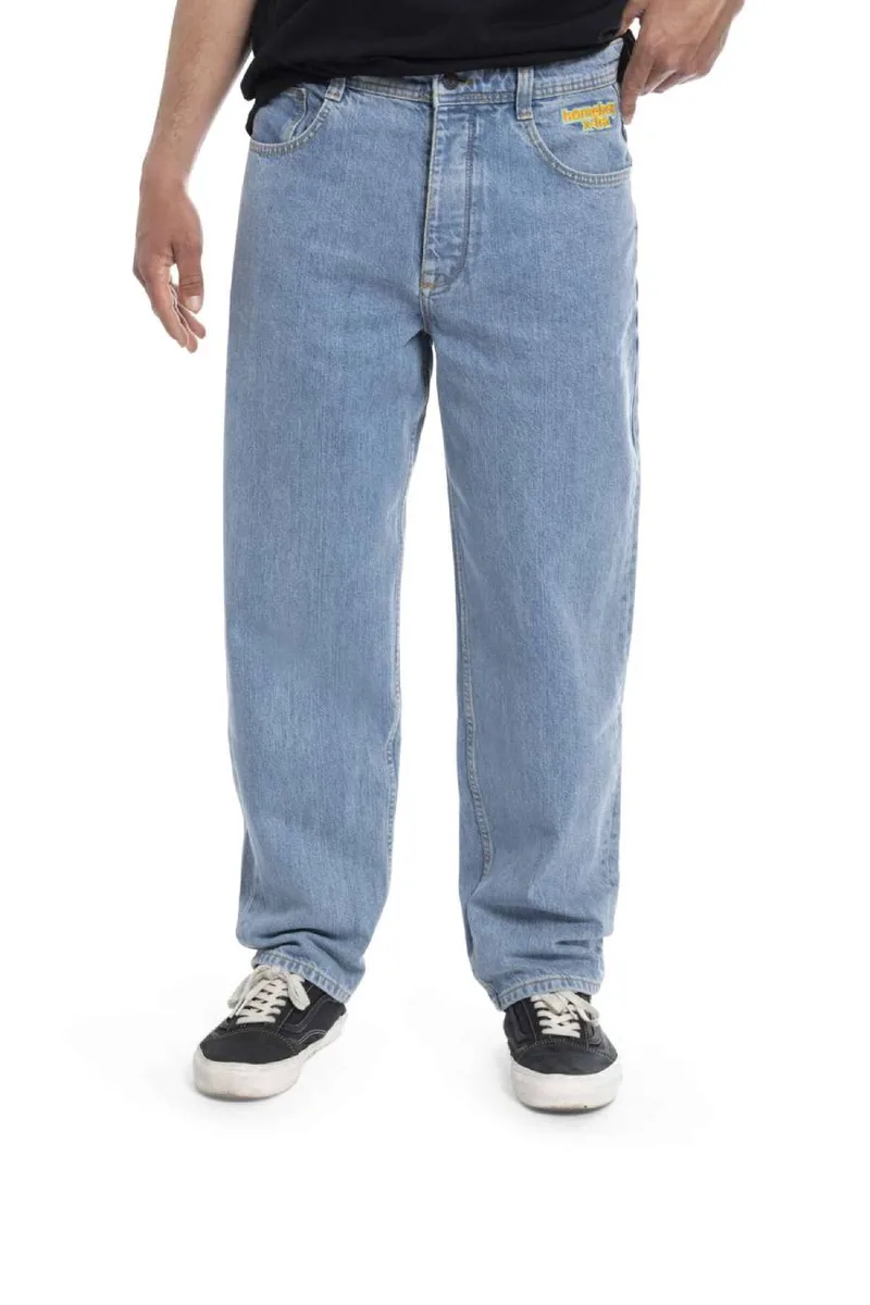 HOMEBOY Unisex Jeans x-tra BAGGY Denim-01PA0379-DENIM