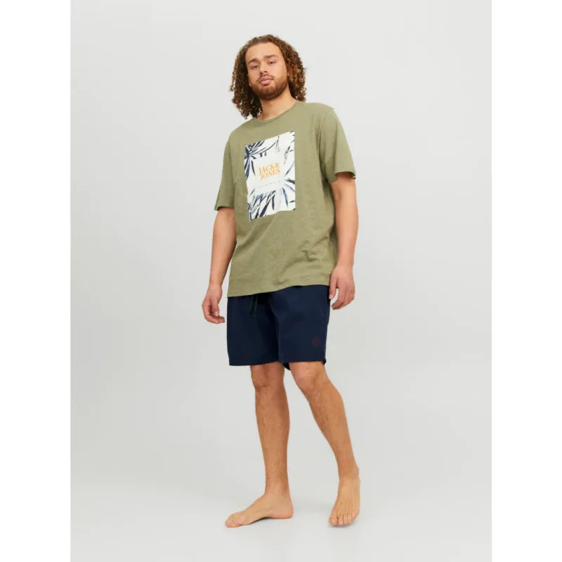 Βερμούδα μαγιό "Fiji Swim Solid" της Jack & Jones - Navy Blazer