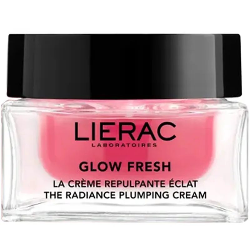 Lierac Glow Fresh The Plumping Radiance Cream Κρέμα Προσώπου Επαναπύκνωσης & Λάμψης με Υαλουρονικό Οξύ & Πατενταρισμένη Αντιοξειδωτική Τουλίπα 50ml