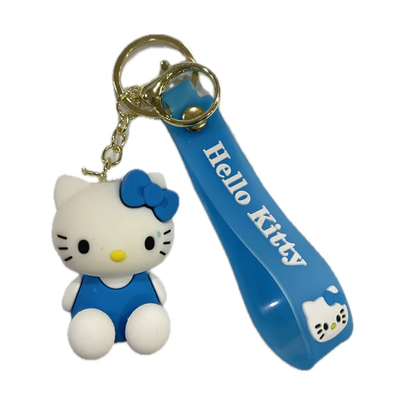 Μπρελόκ Καοτσούκ Hello Kitty Μπλε
