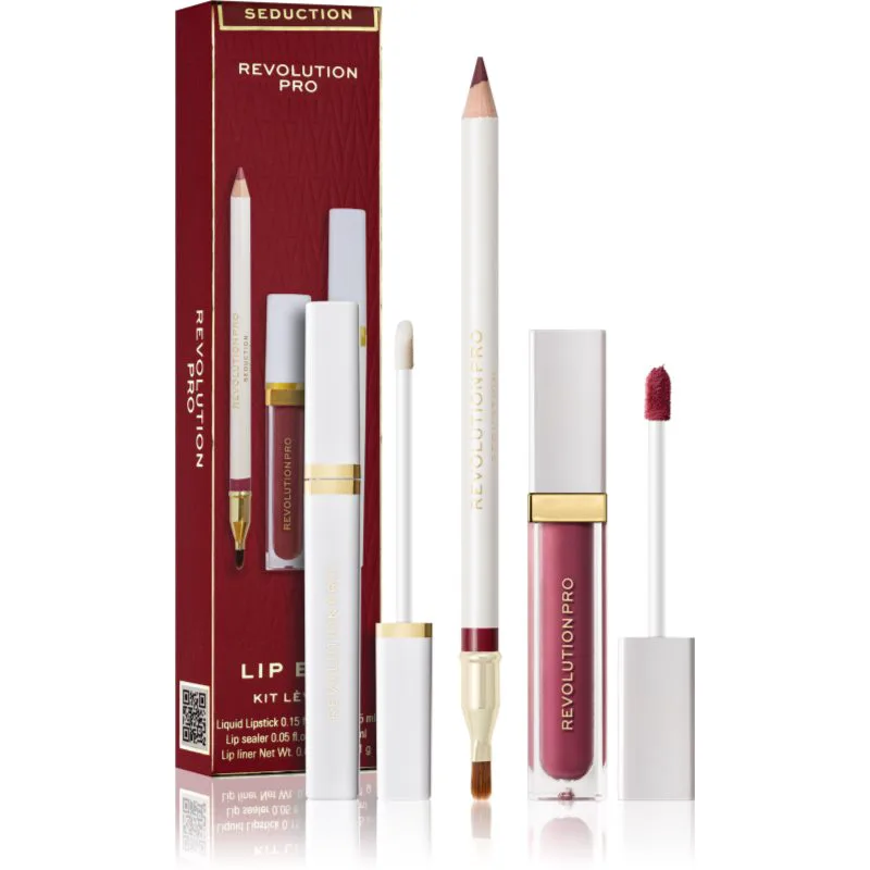 Revolution PRO Iconic σετ για τα χείλη απόχρωση Seduction