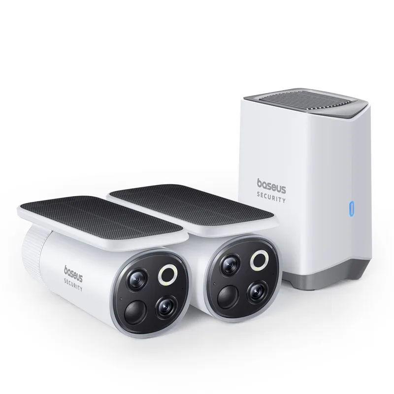 Baseus Security S1 Pro Outdoor Dual Kamera 3K Kit WeiÃ EU