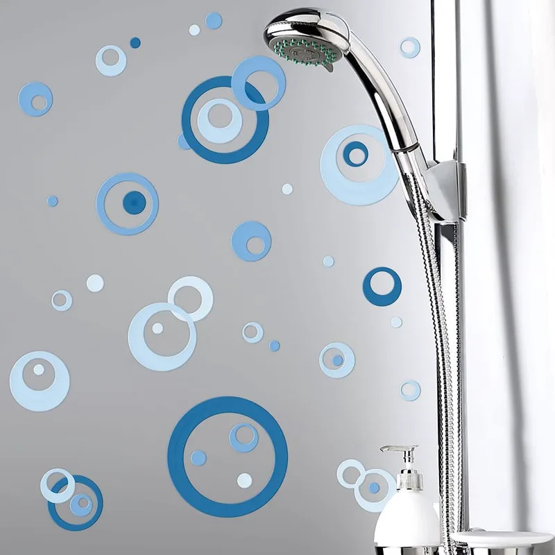 Αυτοκόλλητα Τοίχου Ango Blue Circles 59609