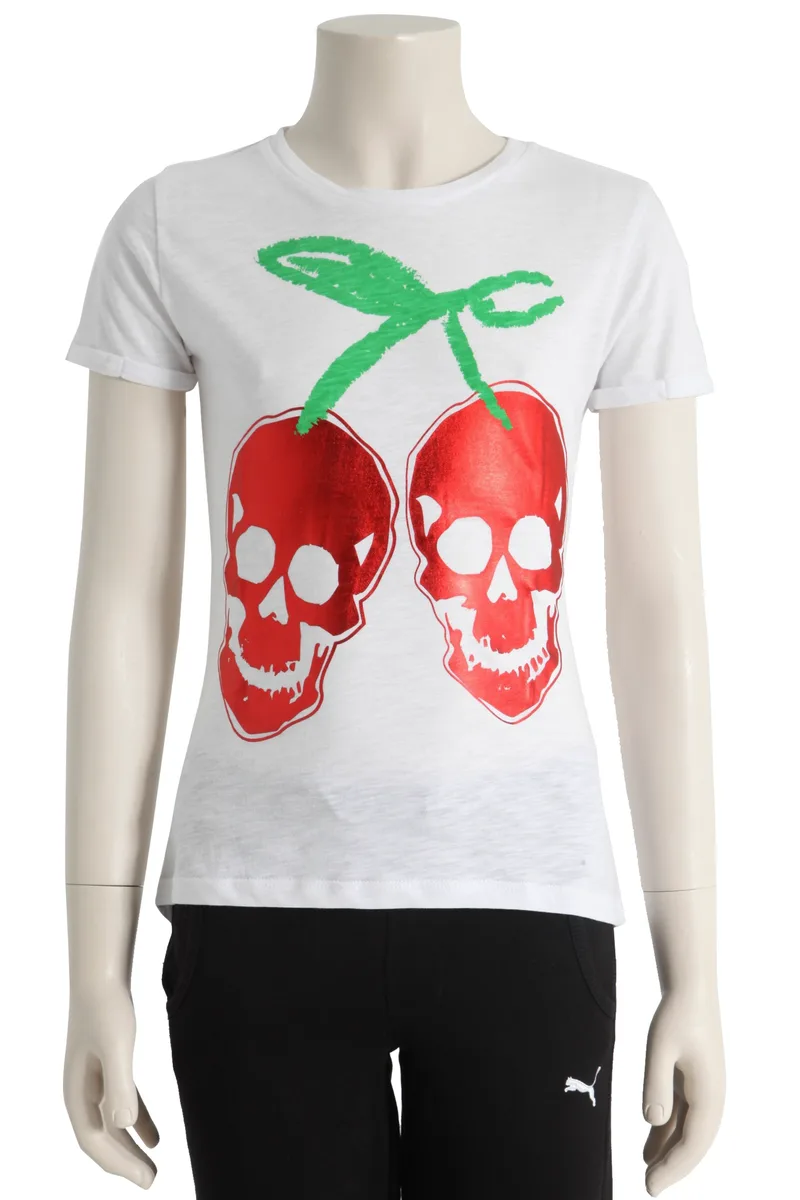 Μπλούζα Κοντομάνικη T-Wall Cherry Skull NXGT493-1 Κορίτσι