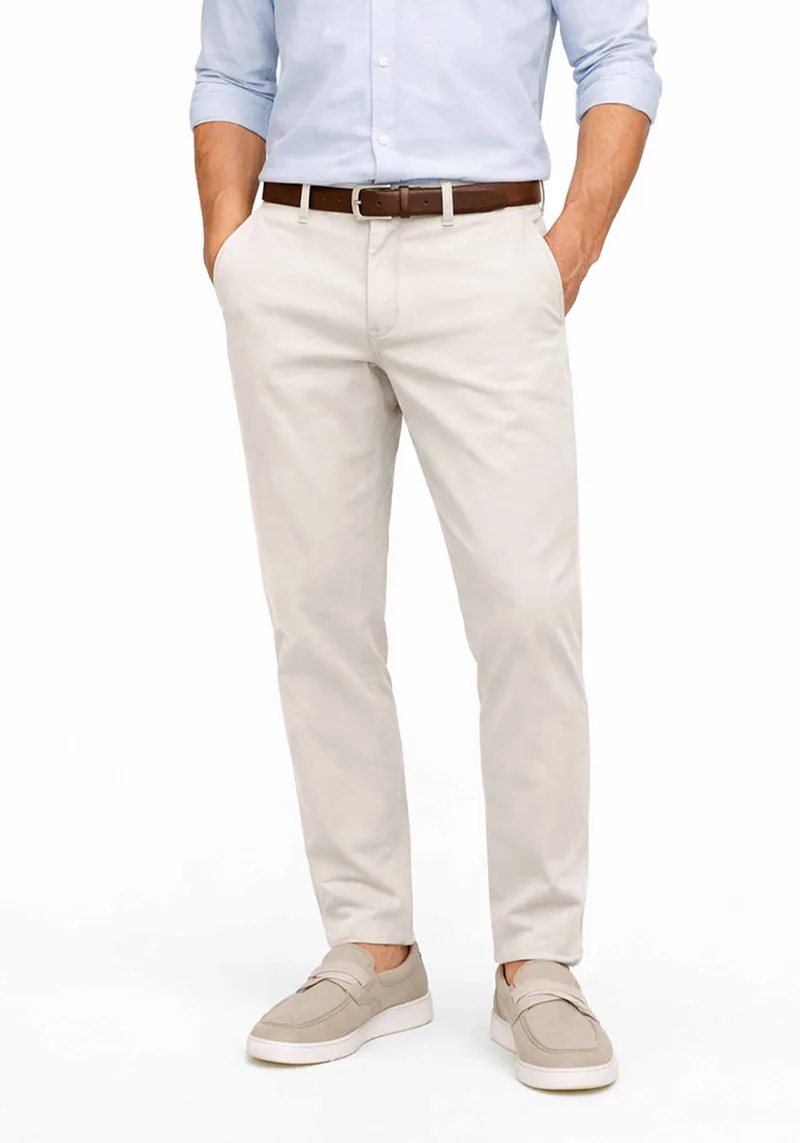 Fynch Hatton Παντελόνι Chino - 1603 2818 834 Stone