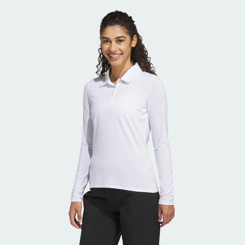 adidas W Performance Long Sleeve Polo (9000284314_1539)