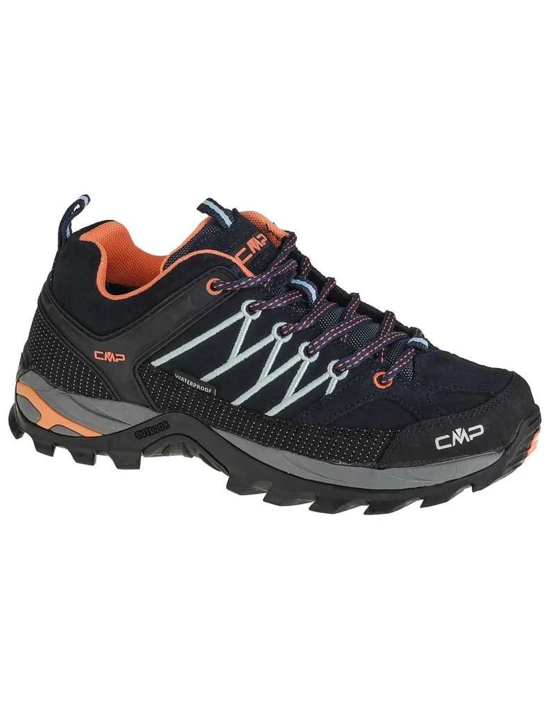 CMP Rigel Low 3Q13246-92AD Γυναικεία Ορειβατικά Παπούτσια Αδιάβροχα Μπλε