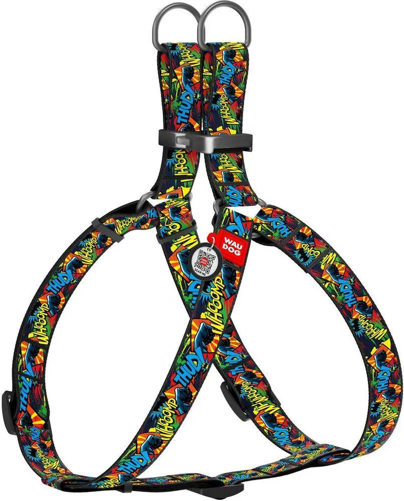 ΣΑΜΑΡΑΚΙ WAUDOG BATMAN BRIGHT METAL FASTEX (15MM / 40-55CM)