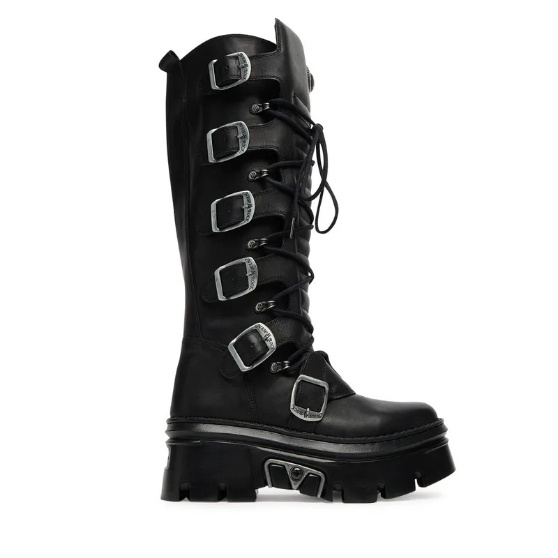 Μπότες NEW ROCK M-WALL272-S1 Μαύρο