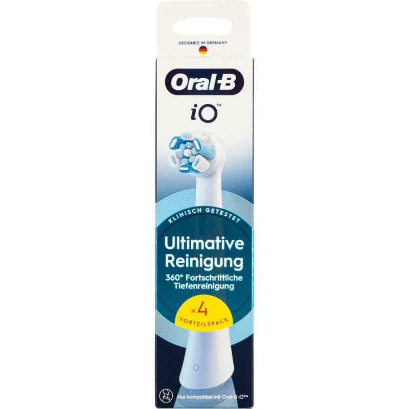 Oral-B iO Toothbrush Heads Ultimate Cleaning, 4-Pack