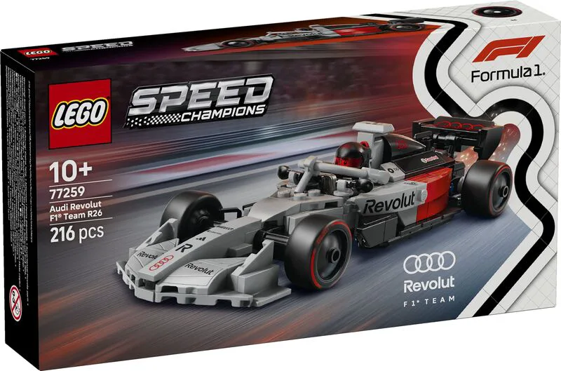 LEGO® Speed Champions AUDI Revolut F1 Team R26 Race Car (77259)