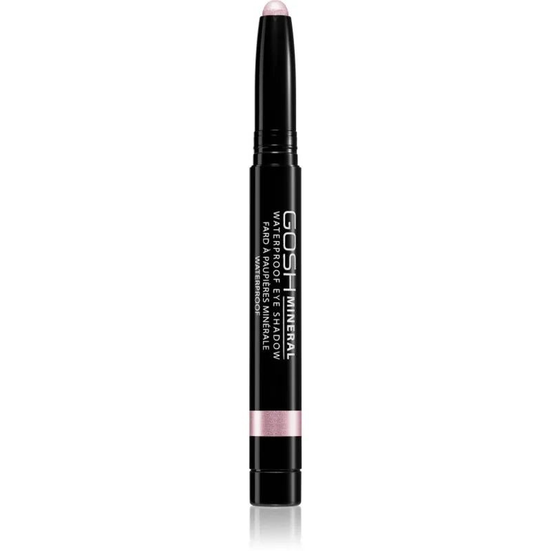 GOSH COPENHAGEN Mineral Waterproof μακράς διαρκείας σκιές ματιών σε μολύβι αδιάβροχο απόχρωση Rose 1.4 γρ
