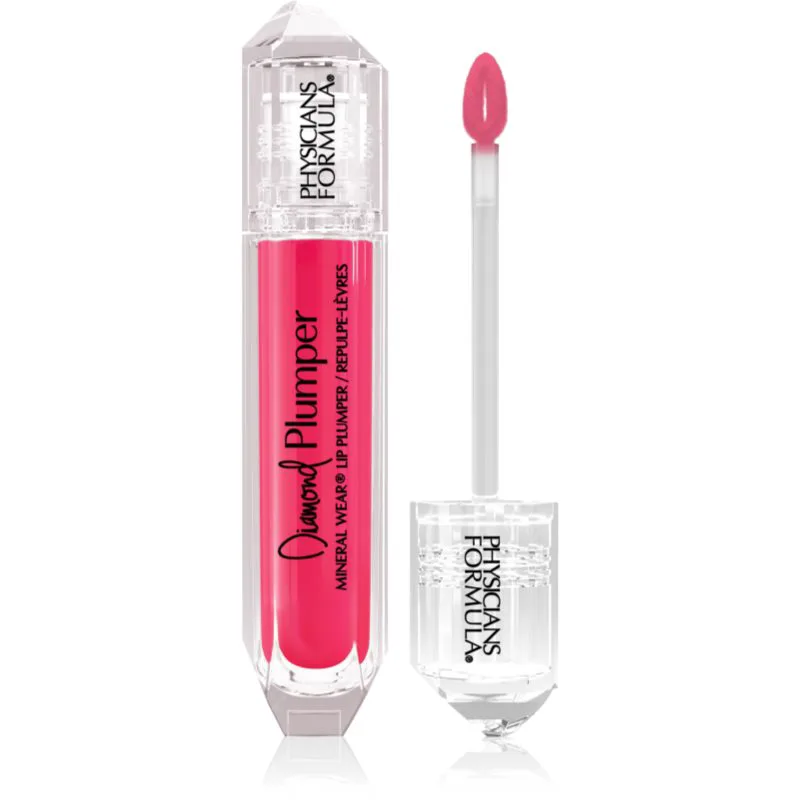 Physicians Formula Mineral Wear® Diamond Plumper γυαλιστικό για όγκο των χειλιών απόχρωση Ροζ Radiant Cut 5 ml
