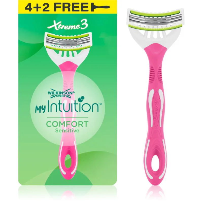 Wilkinson Sword My Intuition Xtreme 3 μιας χρήσεως ξυραφάκια Comfort Sensitive 6 τμχ