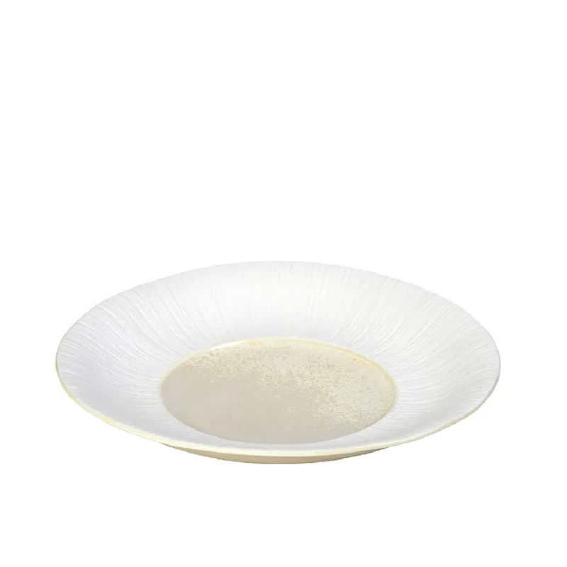 Πιάτο Βαθύ Πορσελάνης Zen Sun ESPIEL 26,2x4εκ. SOR104K4 (Σετ 4 Τεμάχια) (Υλικό: Πορσελάνη, Χρώμα: Λευκό, Μέγεθος: Μεμονωμένο) - ESPIEL - SOR104K4