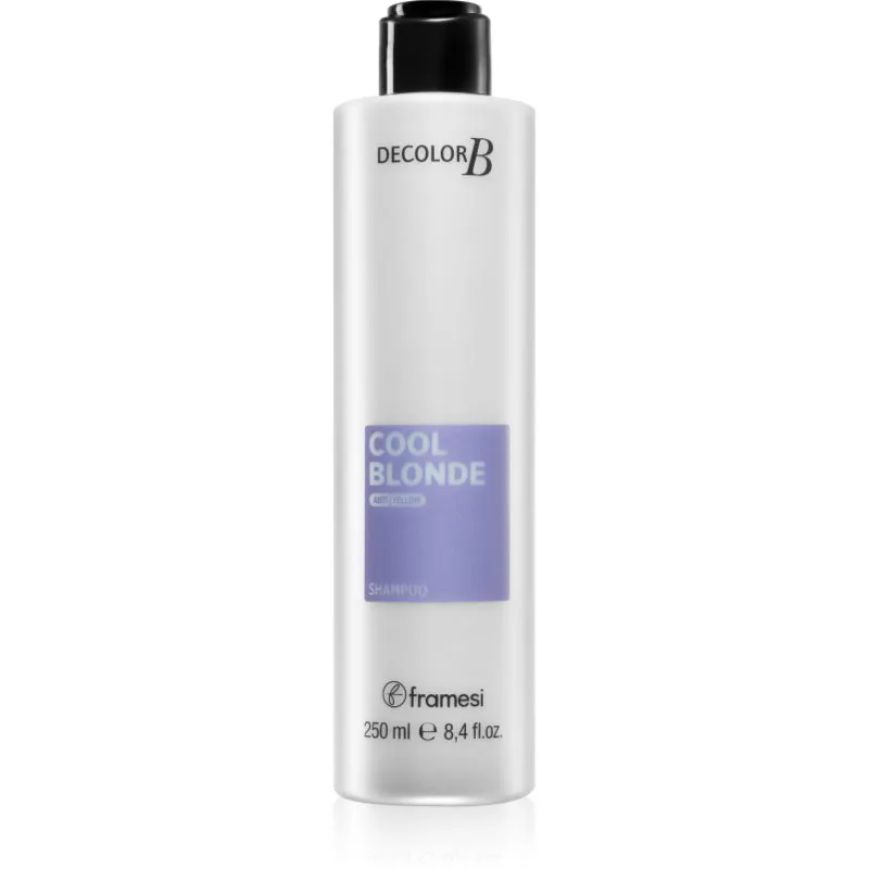 Framesi Decolor B Cool Blonde ενυδατικό σαμπουάν για ξανθά μαλλιά 250 ml