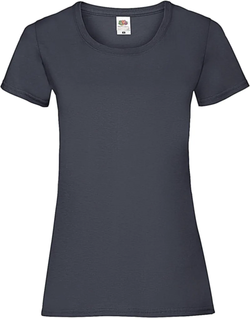Lady-Fit Valueweight T Fruit of the Loom 61-372-0 Deep Navy