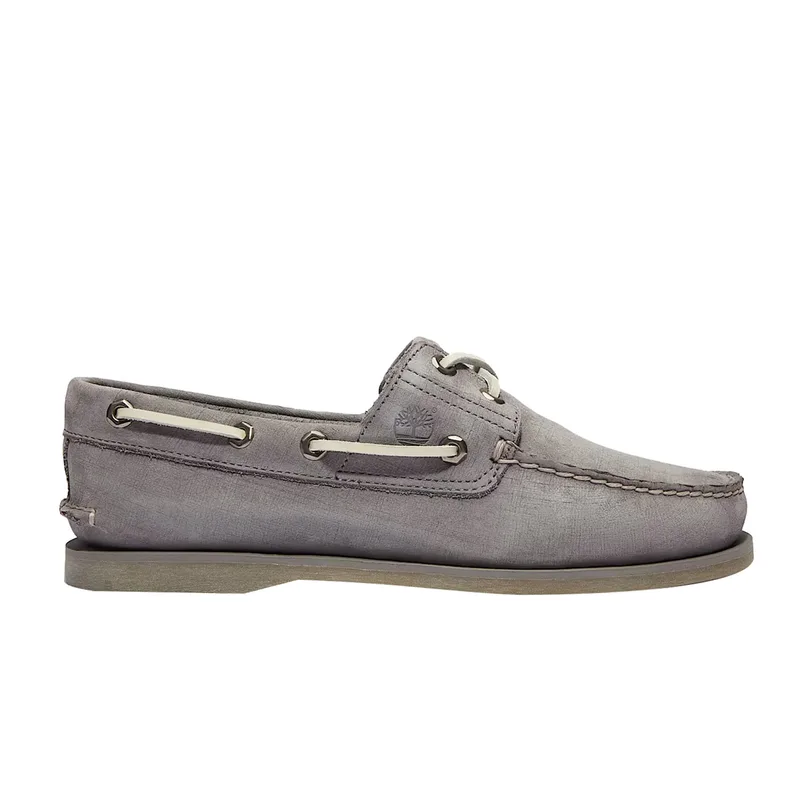 Ανδρικά Δερμάτινα Μοκασίνια Timberland Classic Boat TB0A4187 EL8 Γκρι