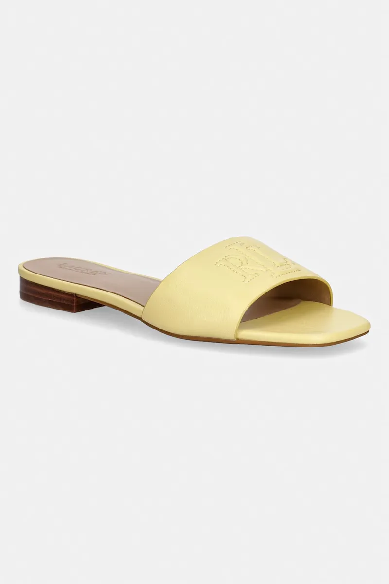 Lauren Ralph Lauren σαγιονάρες Γυναικείες δερμάτινες Everley Sld