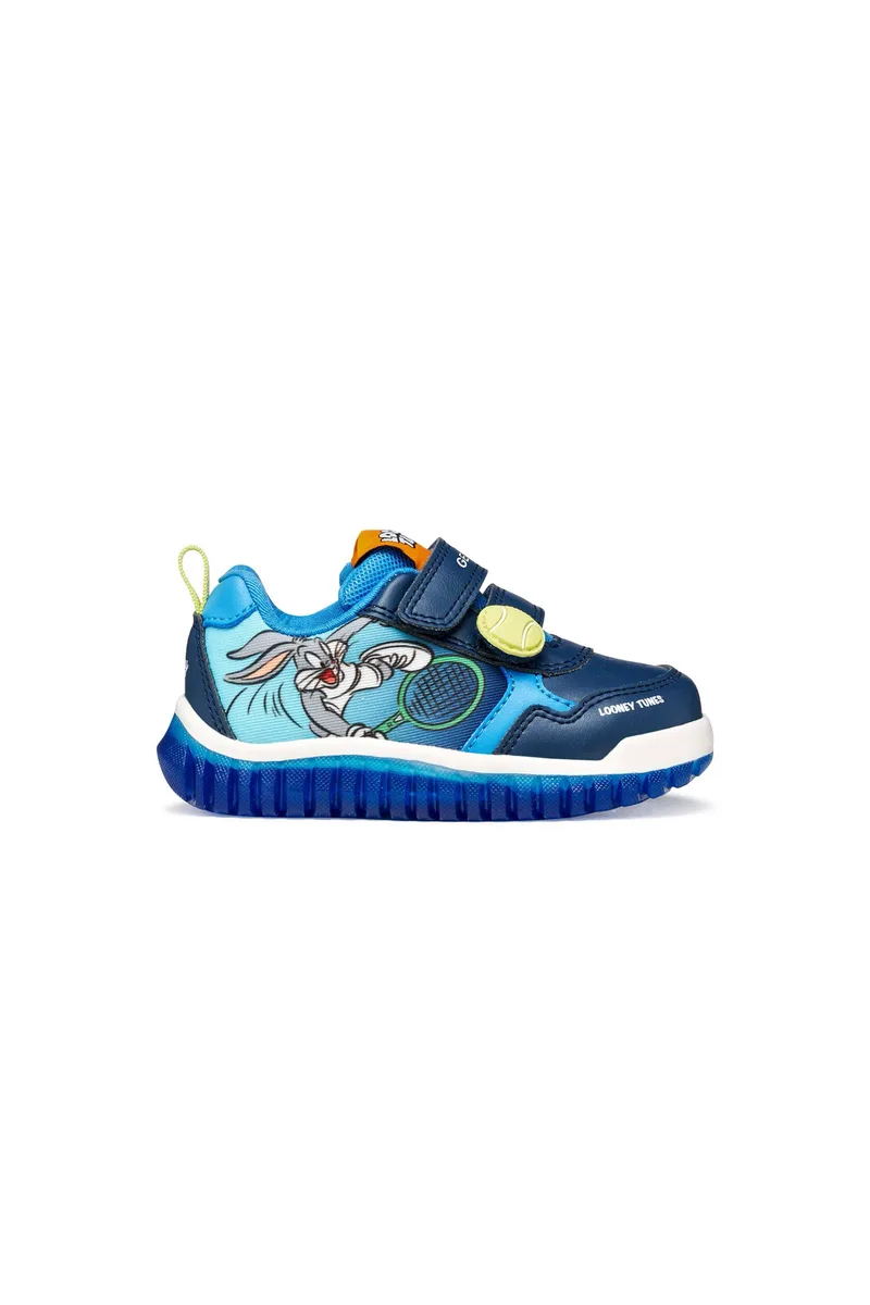 Geox βρεφικά παπούτσια "Lightloo Looney Tunes" - 371387 Μπλε
