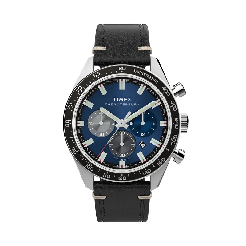 Ρολόι Timex Waterbury TW2Y18600 Μαύρο
