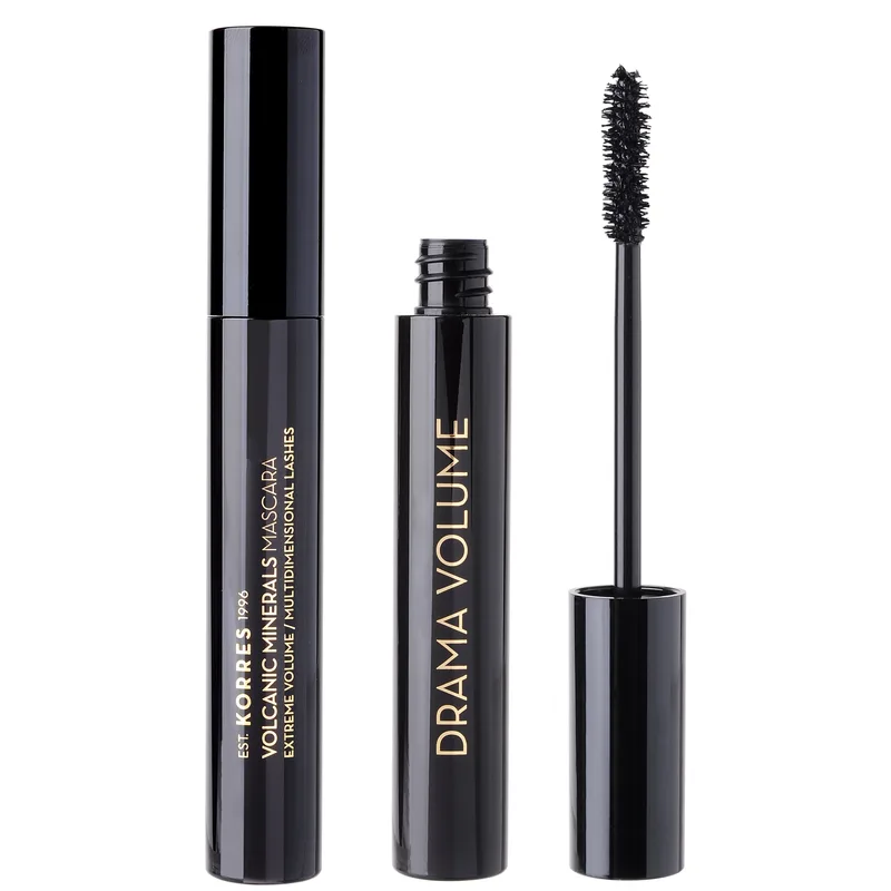Korres Volcanic Minerals Mascara Drama Volume Πολυδιάστατη Μάσκαρα για Μέγιστο Όγκο στις Βλεφαρίδες & Εντυπωσιακό Αποτέλεσμα 11m - 01 Black